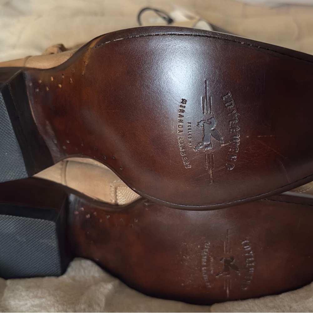 Idyllwind Tan Leather Ankle Boots ( no box). - Picture 5 of 5
